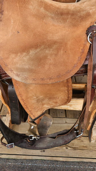 16" JC Martin Wade Orthopedic Series Ultimate Saddle