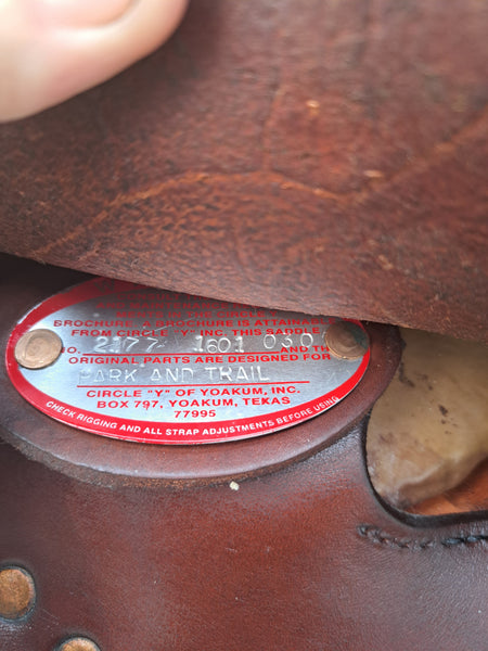 17" Circle Y Draft Horse Western Saddle
