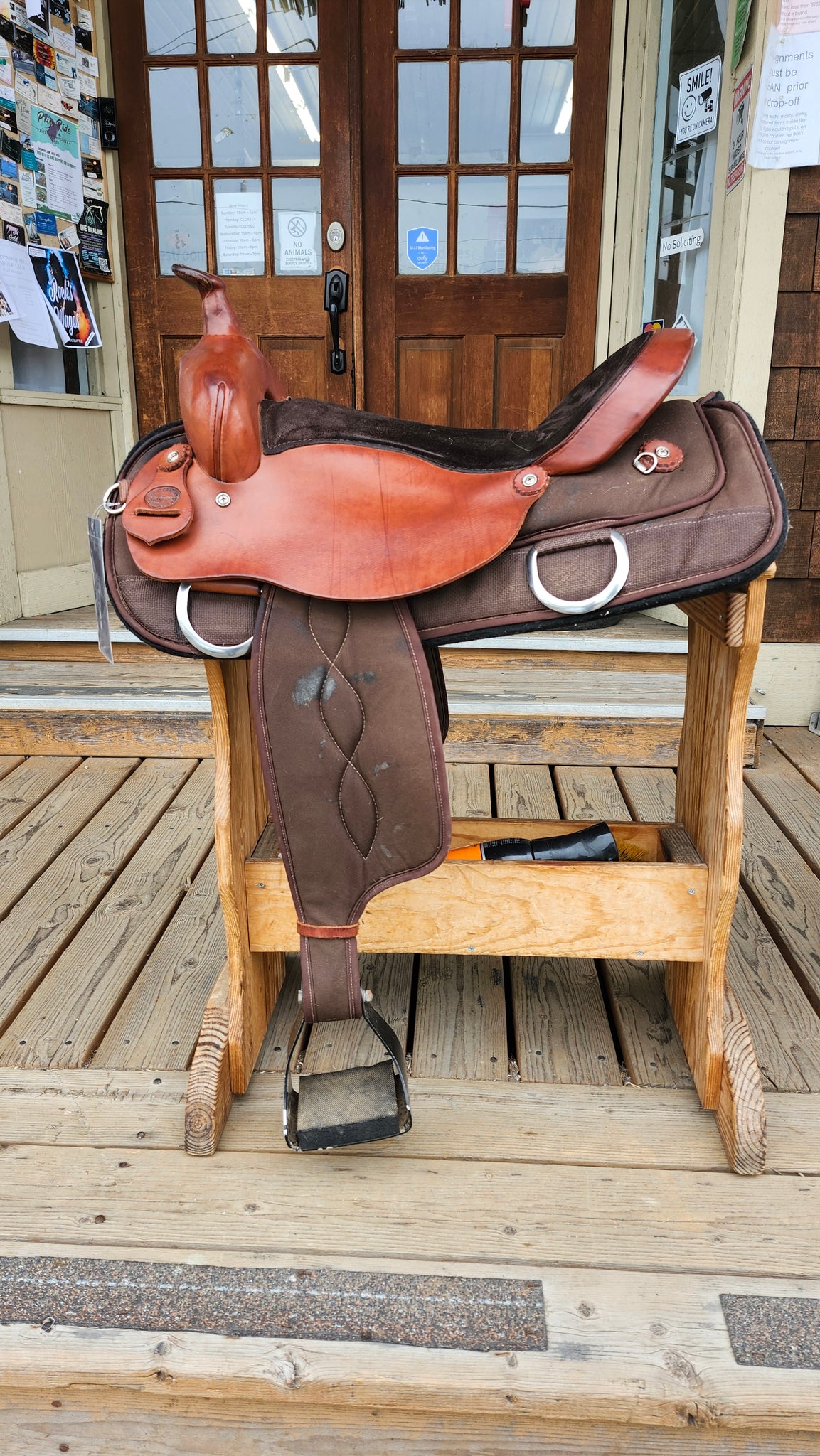 17" Reinsman Cordura Western Saddle
