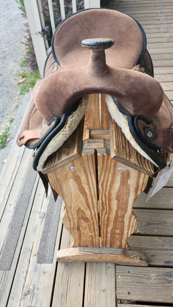16" Big Horn Synthetic Western Saddle