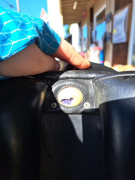 17.5" Bates Caprilli Dressage Saddle