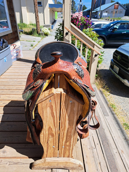 17" Showman Western Equitation Show Saddle