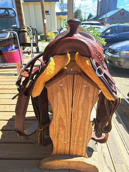 16" Mark Corcoran Custom Wester Dressage Saddle