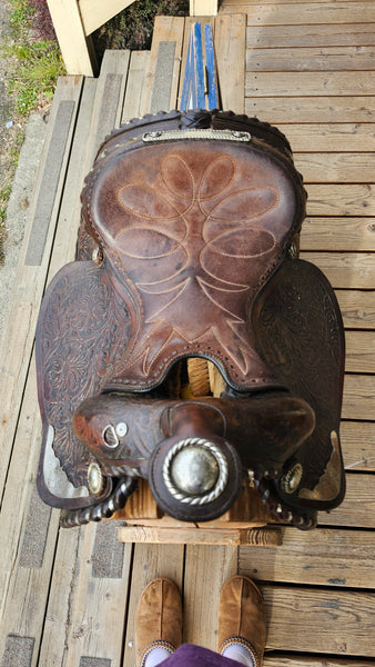 15" Simco Western Equitation Show Saddle