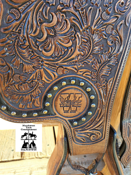 17" Wenger Custom Western Equitation Show Saddle