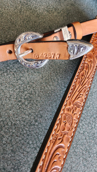 NEW Circle Y Western Breast collar with silver