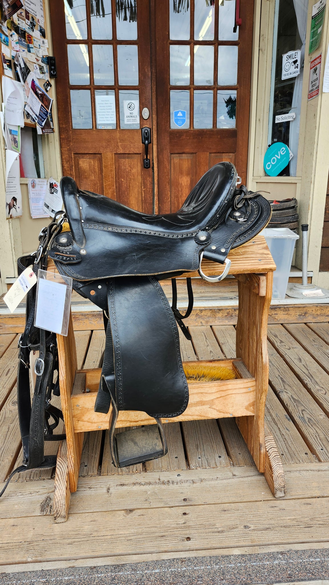 17" Henry Miller Double Creek Endurance Saddle