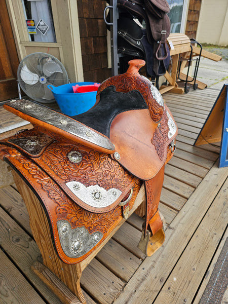 ON TRIAL 15.5" Tex Tan Imperial Western Equitation Show Saddle