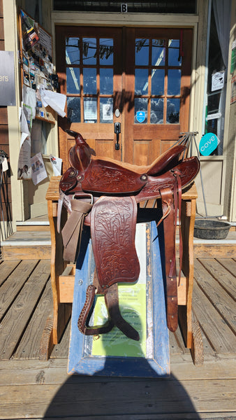15" Sandstone Western Saddle