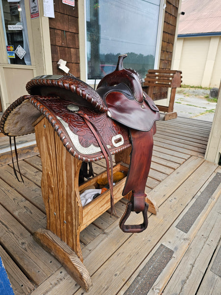 15" Crates Western Equitation Show Saddle