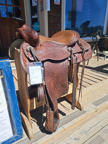 15" Western Ranch Saddle