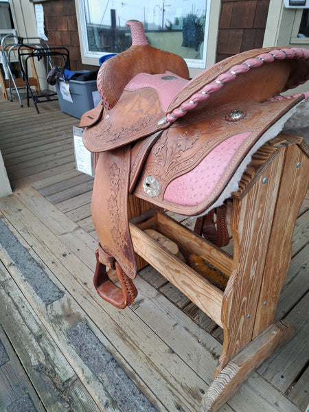 16" California Saddle Co Barrel Saddle