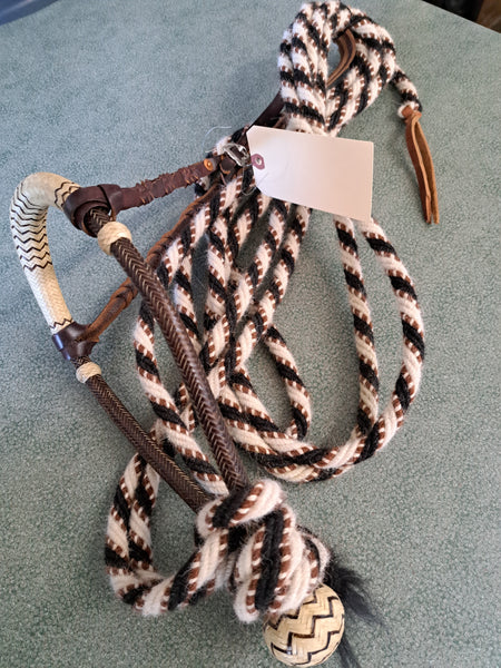 Bosal W/ Alpaca Reins