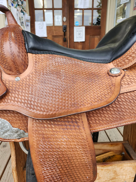 16" Hilason Trail & Pleasure Saddle