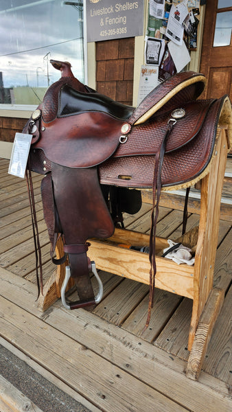 16" Crates Western Trail Saddle