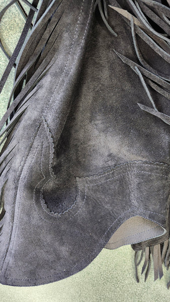 NEW Medium Woods Western Wear Chaps w/ Belt and Conchos