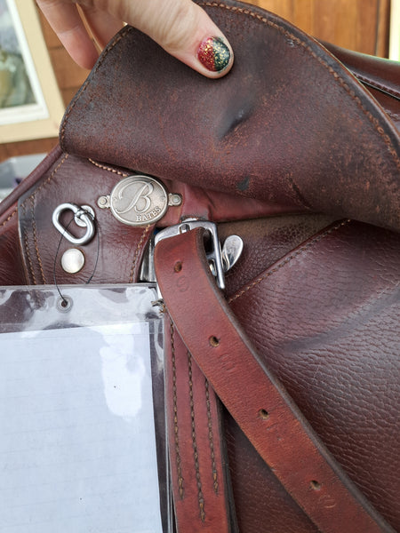 17.5" Bates Hunter Jumper Saddle