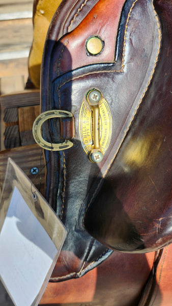 15" Syd Hill Bushmaster Australian Stock Saddle