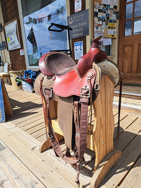 15" Fabtron Lady Trail Western Saddle
