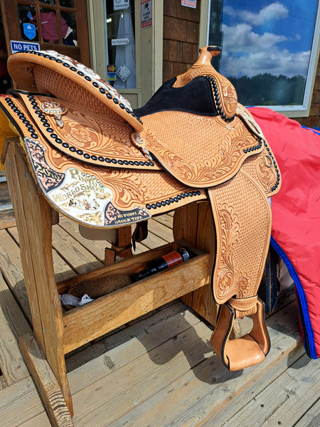 17" Dale Chavez Western Equitation Show Saddle