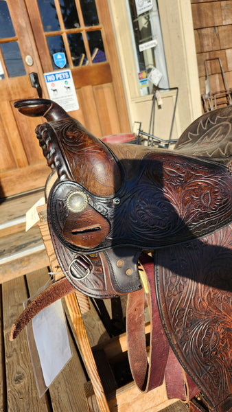 15" Vintage Simco Western Trail Saddle