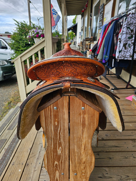 ON TRIAL 15.5" Tex Tan Imperial Western Equitation Show Saddle