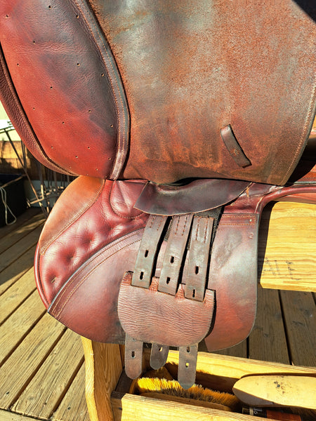 17.5" County Stabilizer XTR Jump Saddle