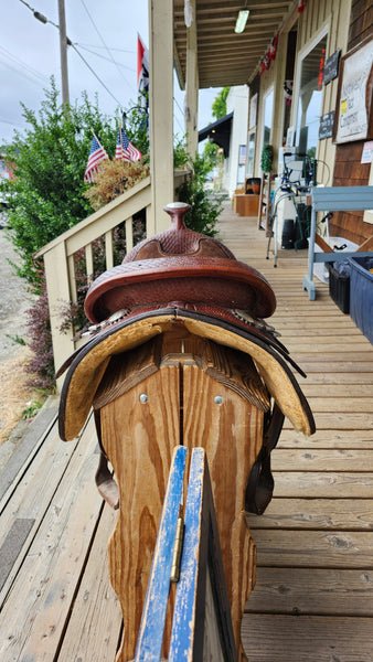 15.5" Crates Western Equitation Show Saddle