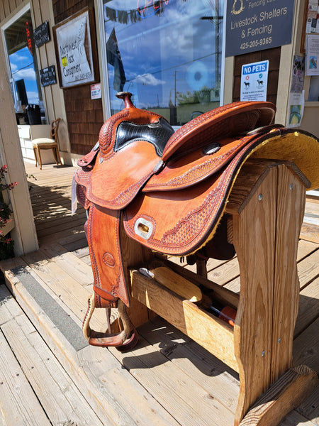 16.5" Billy Cook Pro Reiner Saddle