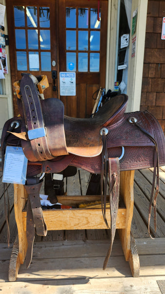 16" SRS All Around Roper Saddle