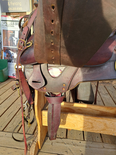 17.5" Tucker Western Trail Saddle