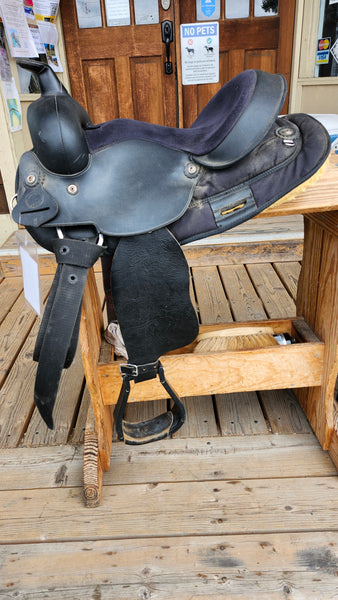 14" Circle P by Wintec Synthetic Western Saddle