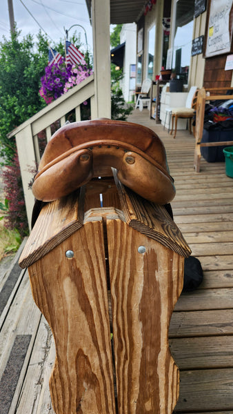 17" Butet Close Contact Jumping Saddle