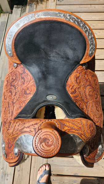 16" Champion Turf Western Equitation Show Saddle