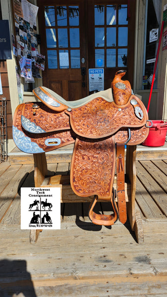 16" Rocking R Western Equitation Show Saddle