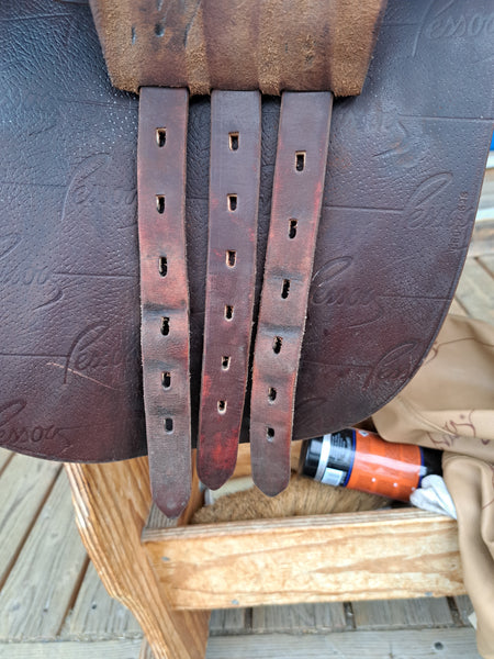 17.5" Pessoa Rodrigo GenX Jumping Saddle