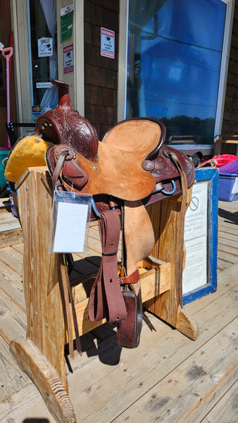12" Youth Barrel Saddle