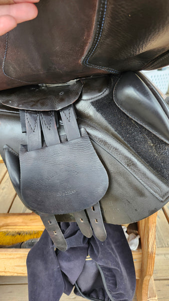 ON TRIAL 17" Black Country Solare Jumping Saddle