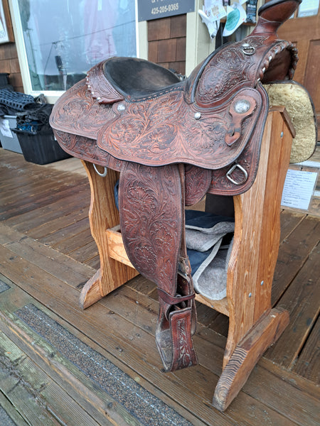 15" Billy Cook Western Equitation Show Saddle
