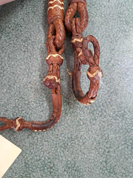 Kangaroo Leather Romal Reins