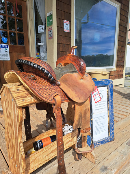 13" Three Forks Merril Barrel Saddle