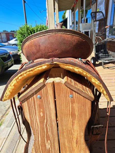 14.5" Corriente Custom Barrel Saddle