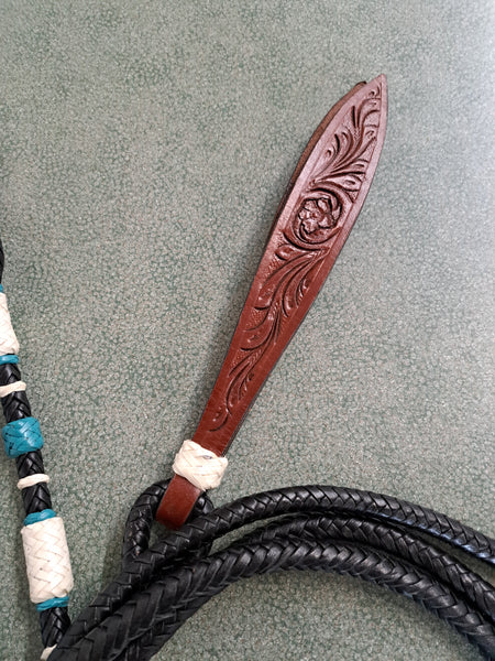 Braided Romal Reins