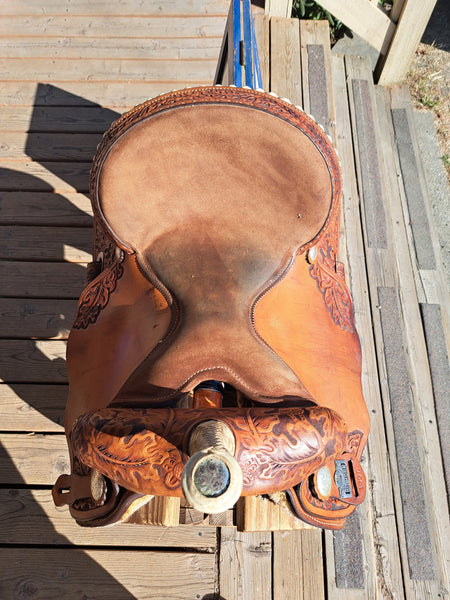 ON TRIAL 15" Big Horn Barrel Saddle