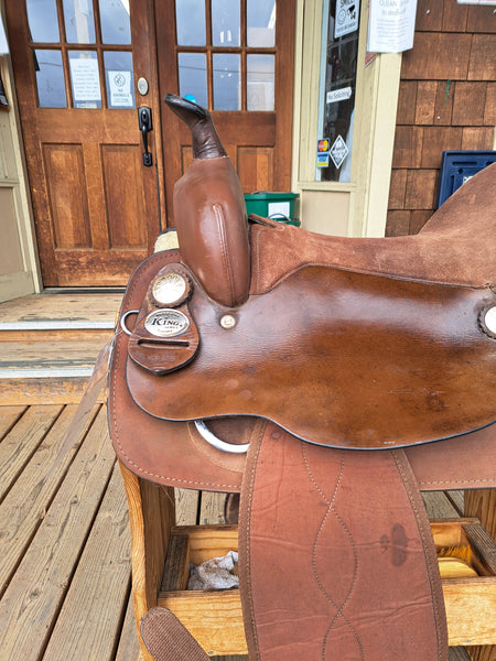 16" King Synthetic Western Saddle