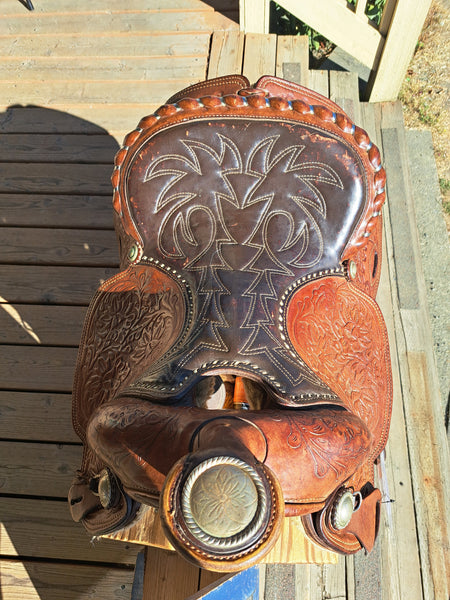 15" Simco Western Equitation Show Saddle