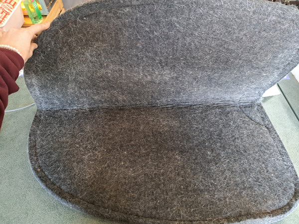 Diamond Wool Round Pad