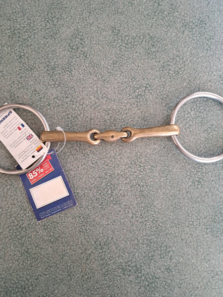5" Sprenger Loose Ring Snaffle W/ Lozenge