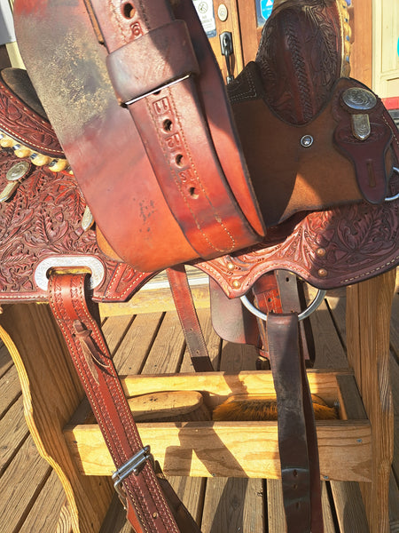 14.5" Billy Cook Barrel Saddle