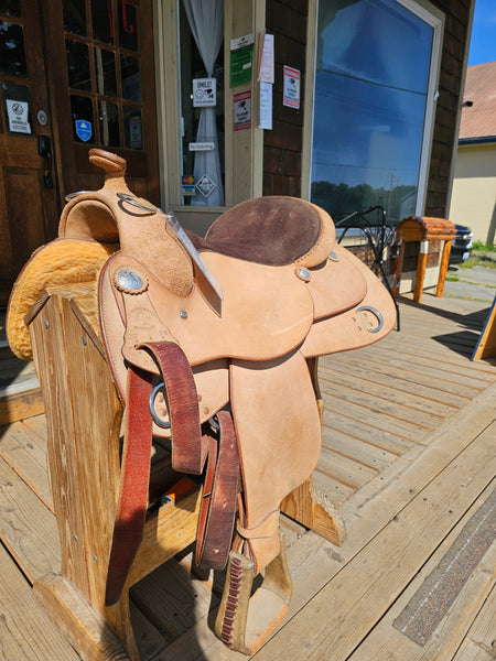 16" RS Saddlery Roughout Training Saddle